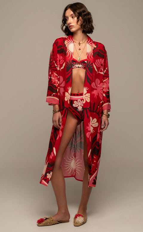 PASSIONFLOWER KIMONO