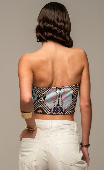 QUANTUM SEQUIN TOP