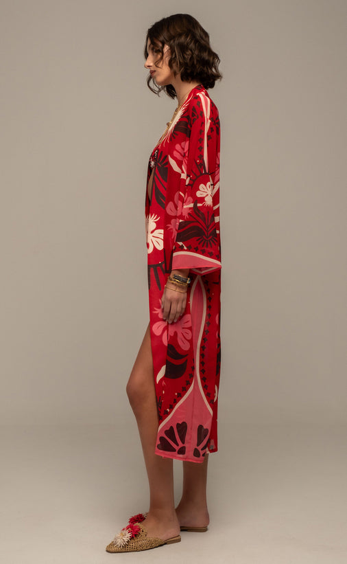 PASSIONFLOWER KIMONO