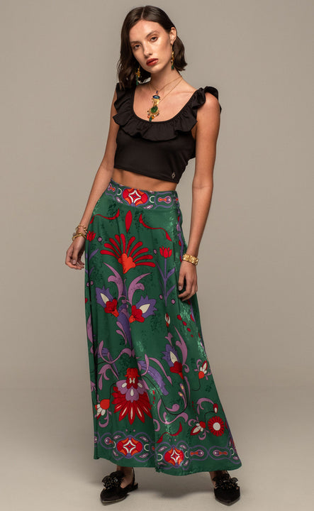 CORAL CROP TOP