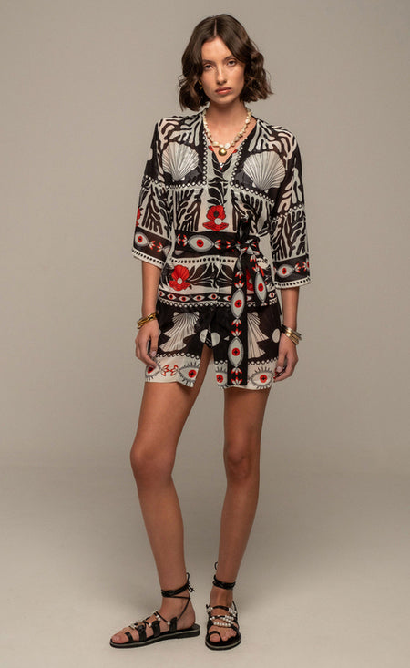 OCEANIC KIMONO - Vesta Donna