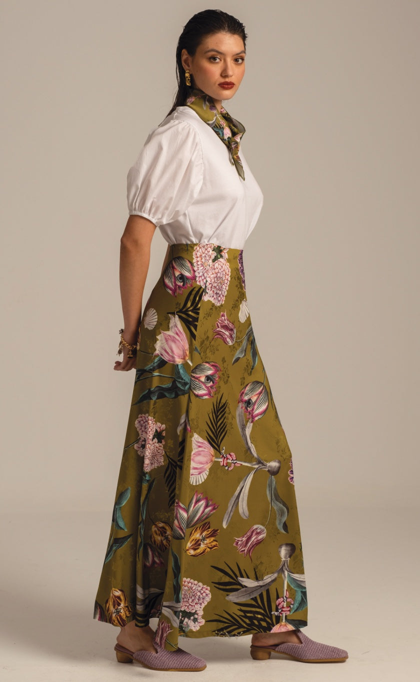 DAHLIA MAXI SKIRT - Vesta Donna