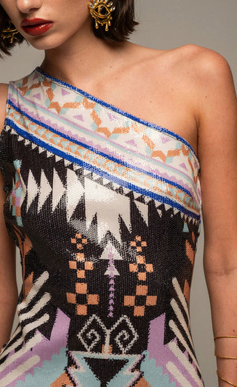 QUANTUM SEQUIN DRESS