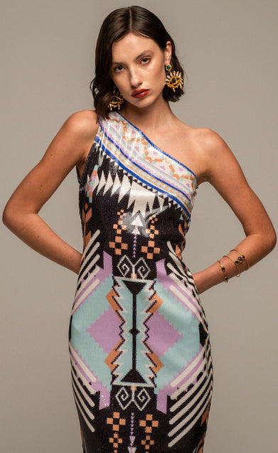 QUANTUM SEQUIN DRESS