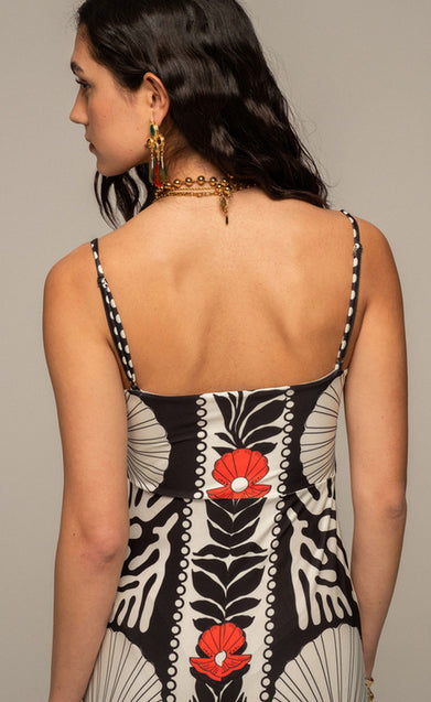 OCEANIC LONG DRESS - Vesta Donna