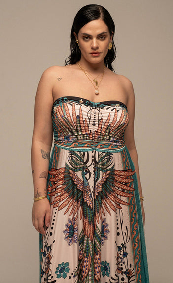 PROSPERITY STRAPLESS DRESS