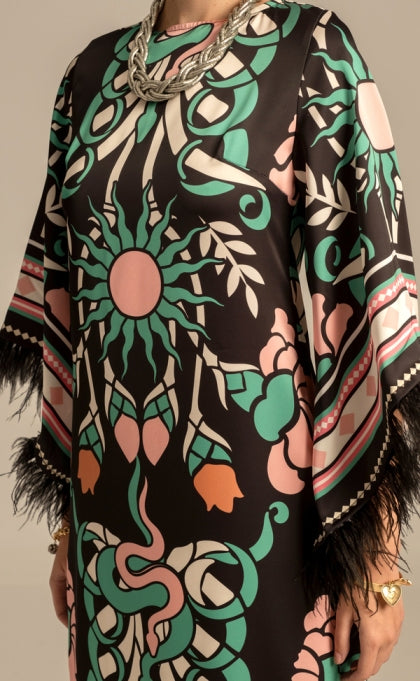 MOONFLOWER LONG DRESS - Vesta Donna