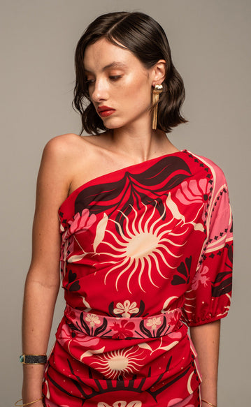 PASSIONFLOWER MINI DRESS - Vesta Donna