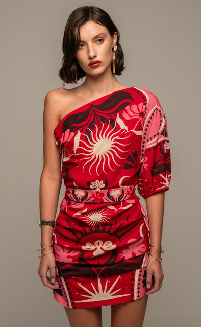 PASSIONFLOWER MINI DRESS - Vesta Donna