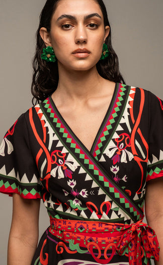 KINDRED WRAP DRESS