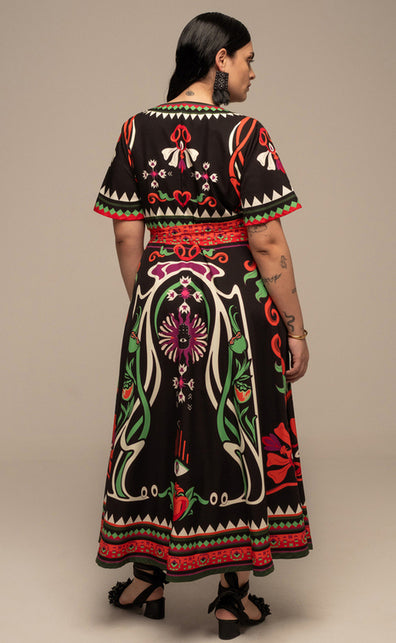 KINDRED WRAP DRESS