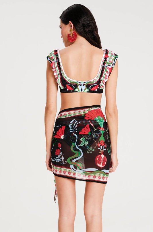 POMEGRANATE SARONG - Vesta Donna