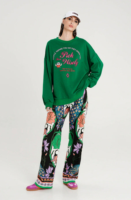 WISDOM SWEATER GREEN