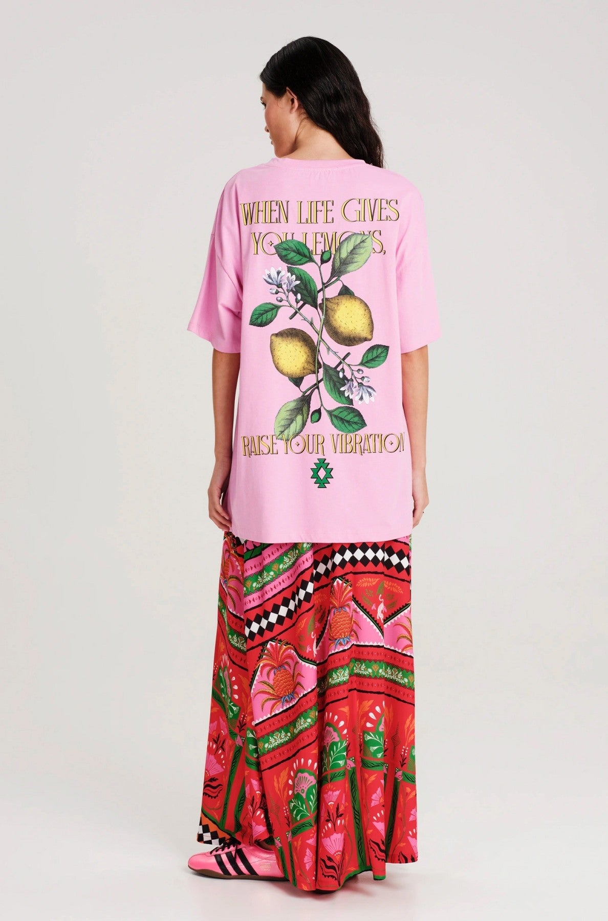 LEMON-DROP T-SHIRT PINK - Vesta Donna