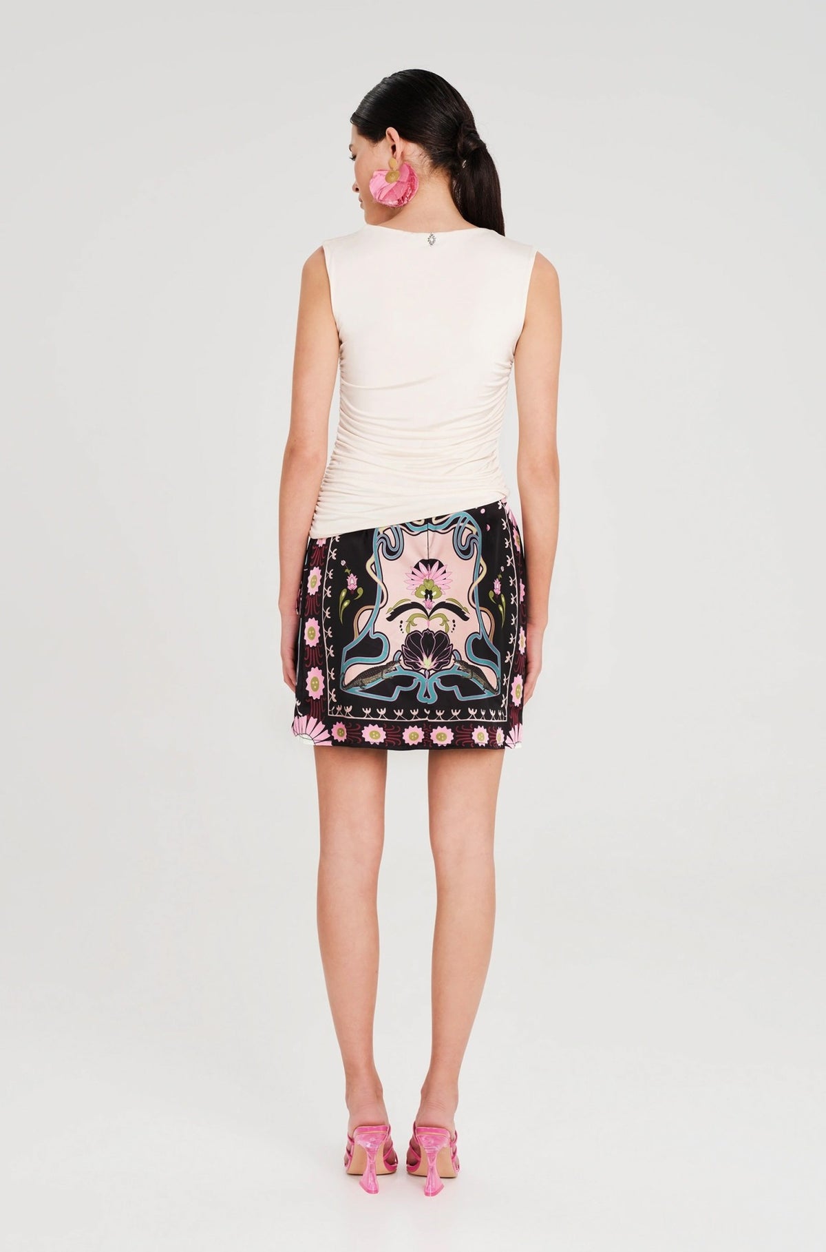 TEMPLE TOP OFF WHITE - Vesta Donna