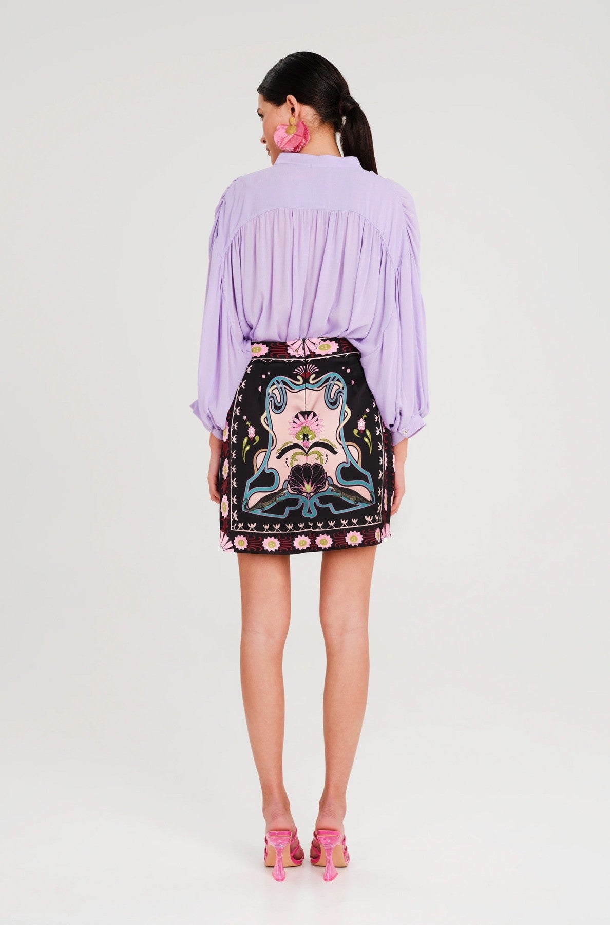 SANCTUARY WRAP MINI SKIRT - Vesta Donna