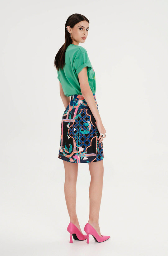 EPOQUE ASYMMETRIC SKIRT