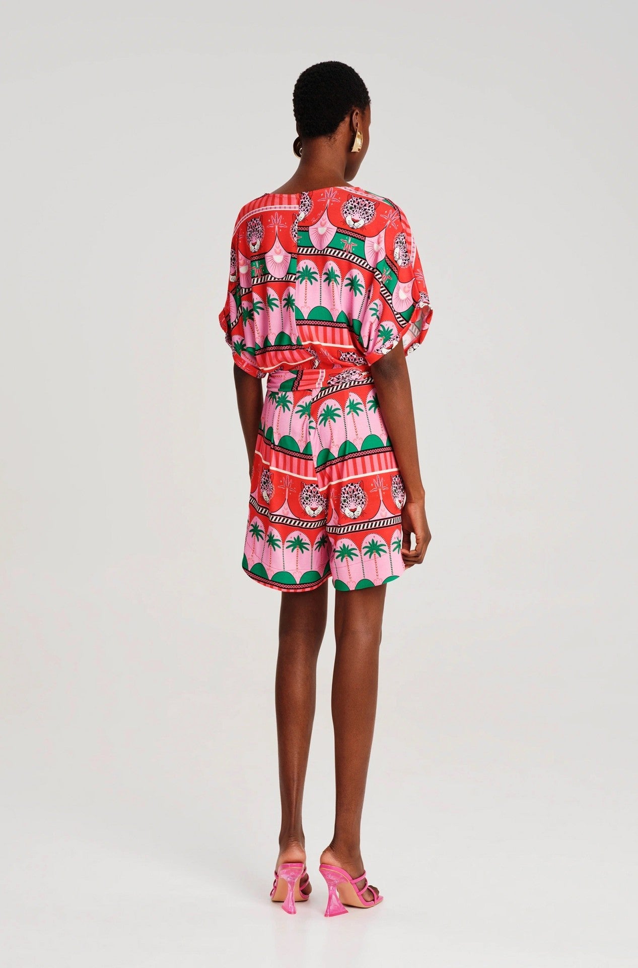 FANTASIA PLAYSUIT- Viscose