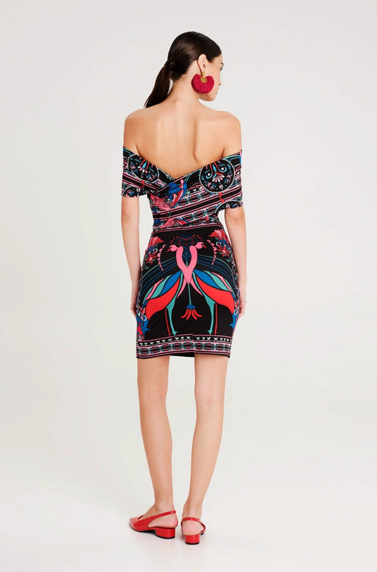 COSMOLOGY BODYCON DRESS