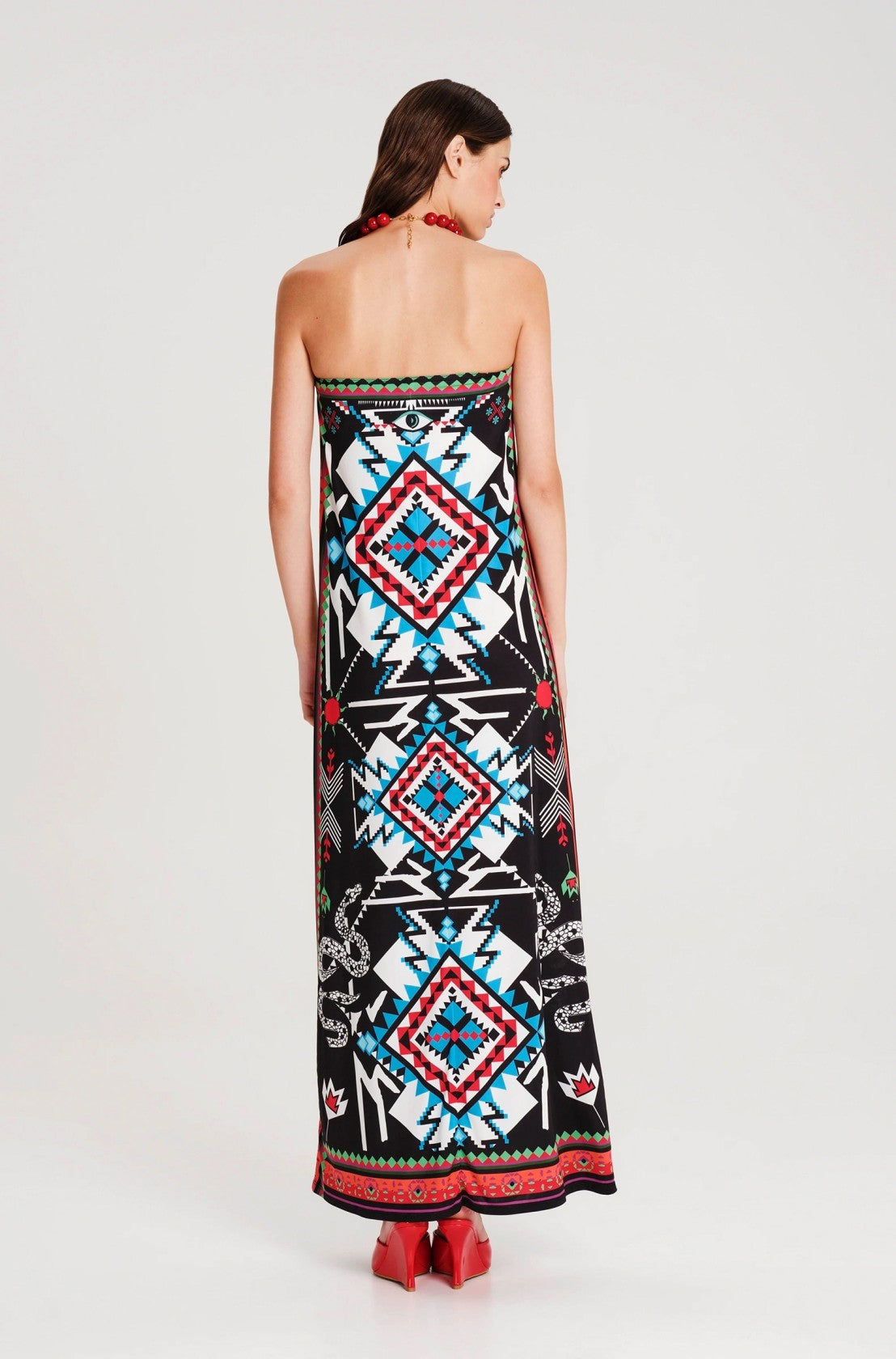 TREASURE STRAPLESS LONG DRESS