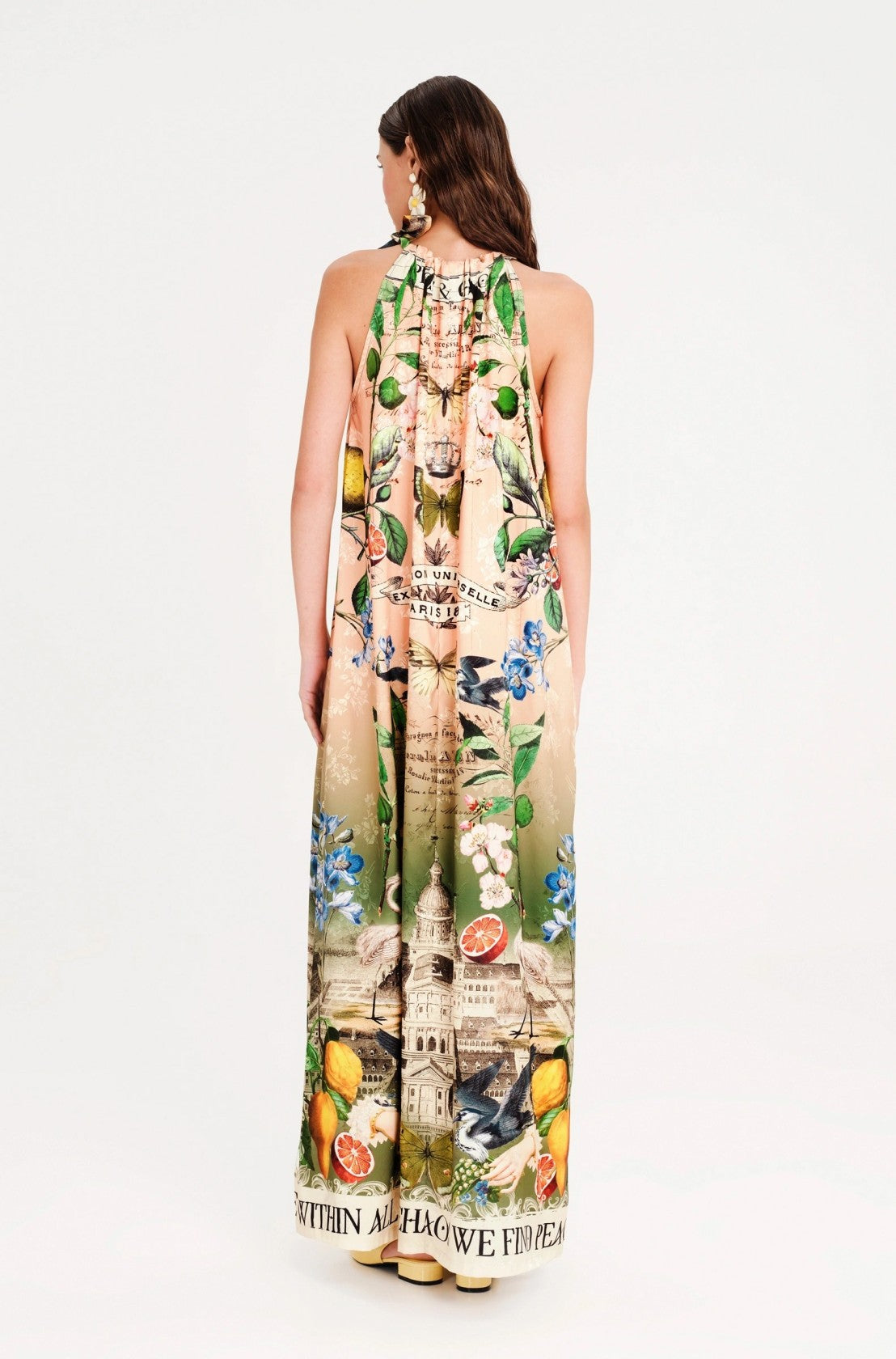 CITRUS LONG DRESS - Jacquard - Vesta Donna