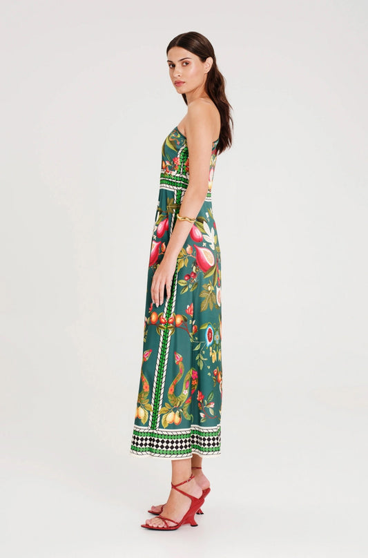 NECTAR ONE SHOULDER LONG DRESS - Silky - Vesta Donna