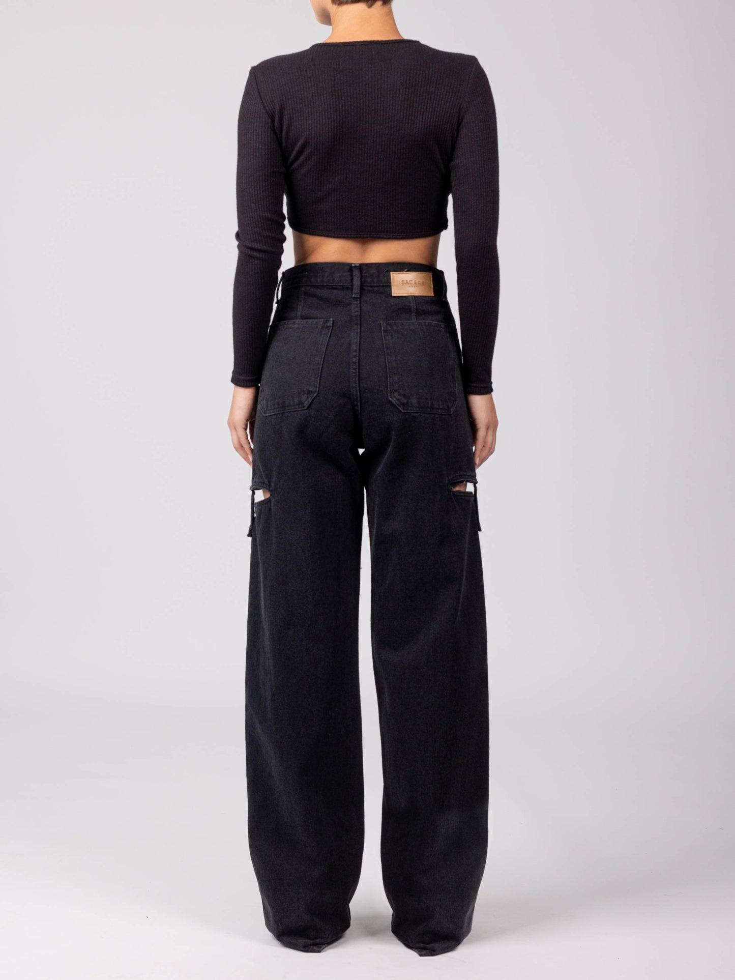NAYIA WIDE LEG JEANS