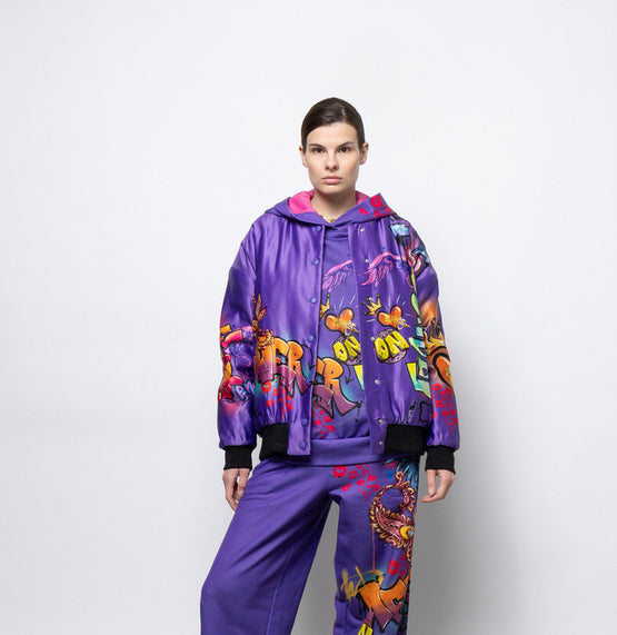 BEATRICE JACKET PURPLE - Vesta Donna