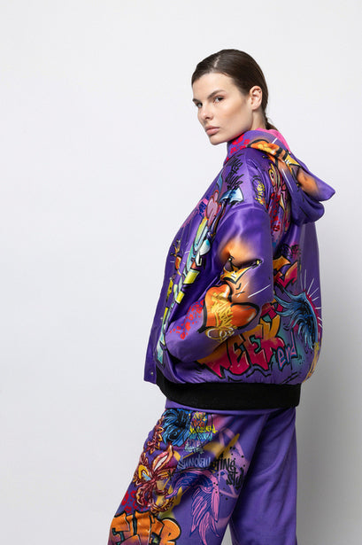 BEATRICE JACKET PURPLE - Vesta Donna