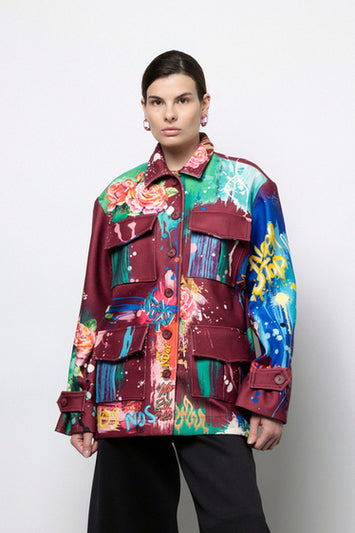 ADIRA JACKET BORDEAUX - Vesta Donna