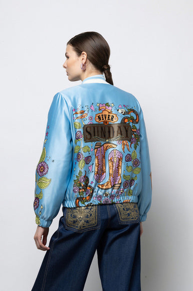 RANCH JACKET LIGHT BLUE - Vesta Donna