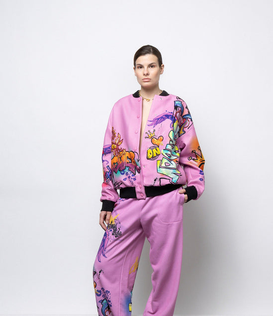 BEATRICE JACKET PINK - Vesta Donna