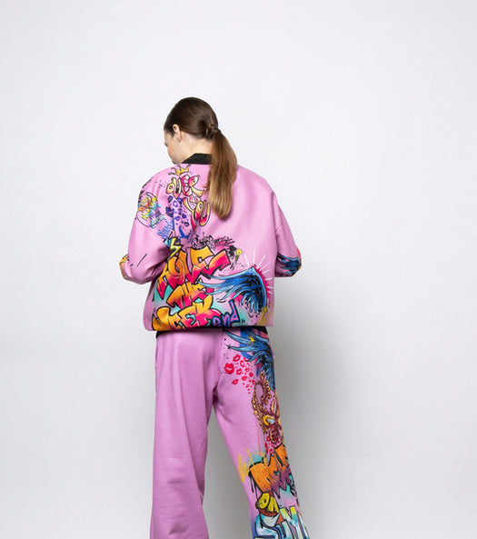 BEATRICE JACKET PINK - Vesta Donna