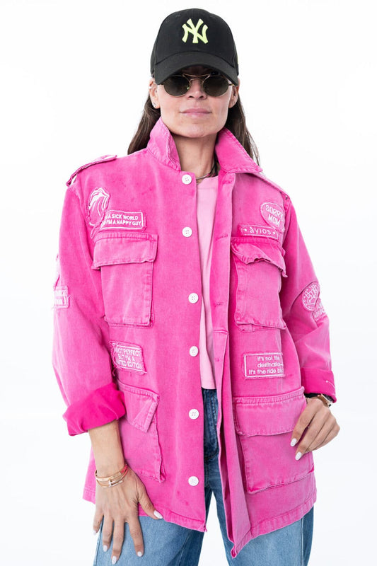 VERTIGO JACKET PINK