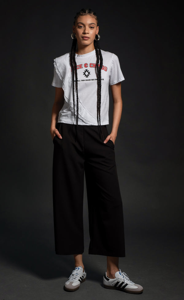 Peace & Chaos EMBLEM T-SHIRT - Vesta Donna