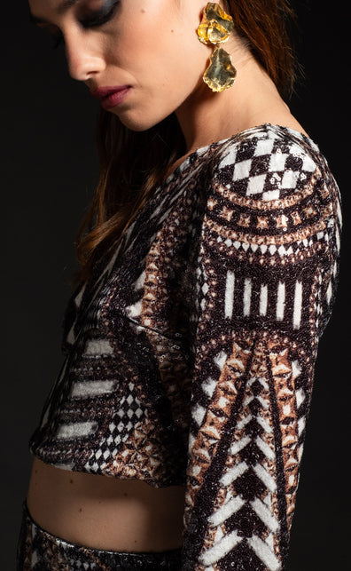 ABUNDANCE ONE SHOULDER TOP - Vesta Donna