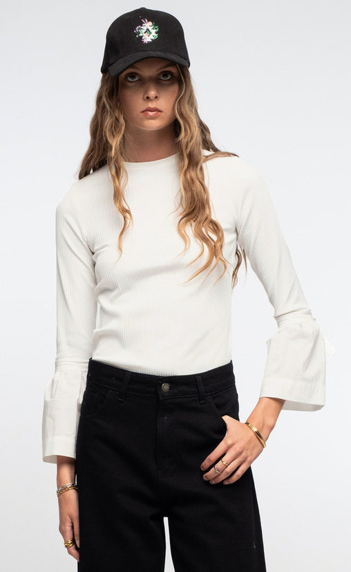 PETUNIA TOP WHITE - Vesta Donna