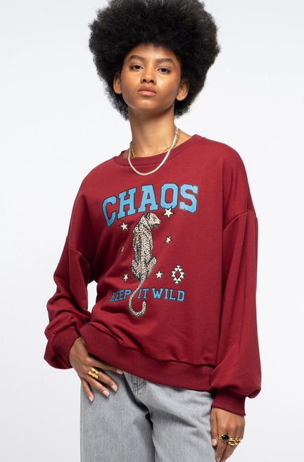 TIGRIS SWEATER BORDEAUX