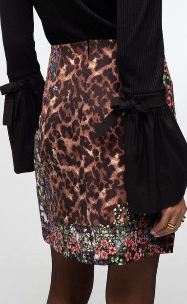 CLEMATIS MINI SKIRT - Vesta Donna