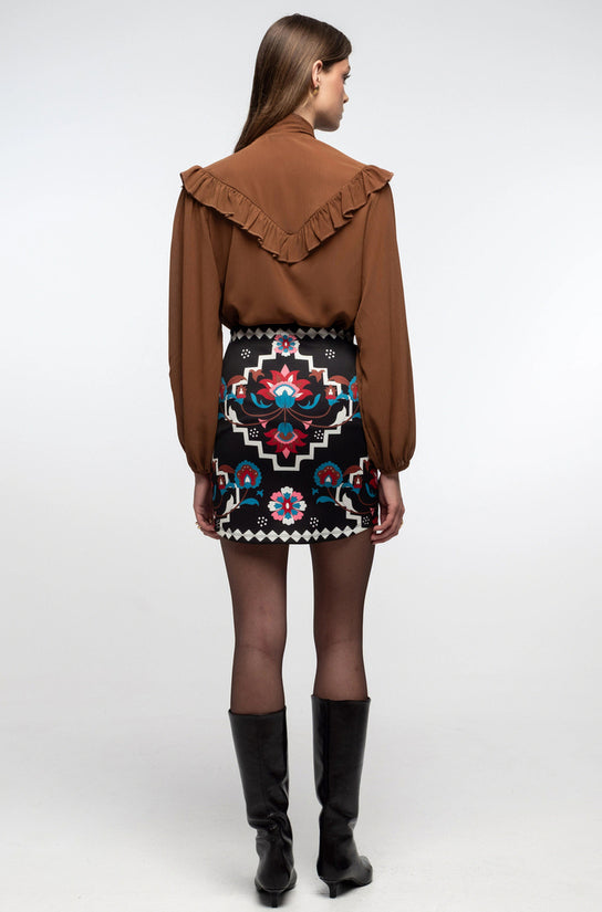 AGATHA JACKET GOLD FOIL