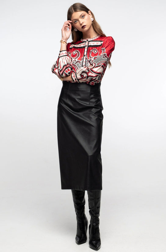 AGATHA JACKET GOLD FOIL