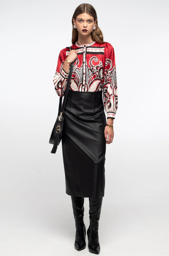 AGATHA JACKET GOLD FOIL