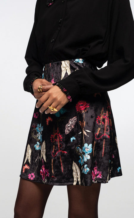 HYDRANGEA MINI SKIRT - Vesta Donna