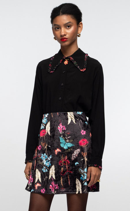 HYDRANGEA MINI SKIRT - Vesta Donna