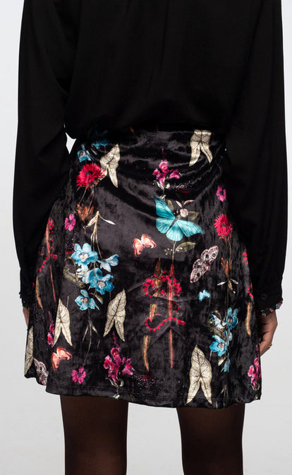 HYDRANGEA MINI SKIRT - Vesta Donna