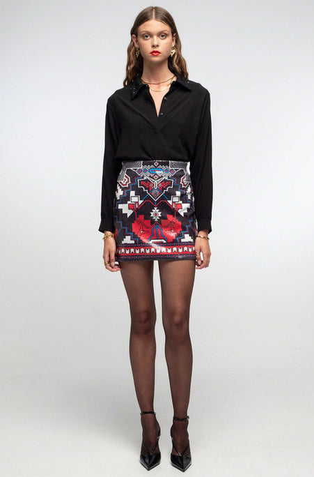 LEGACY MINI SEQUIN SKIRT