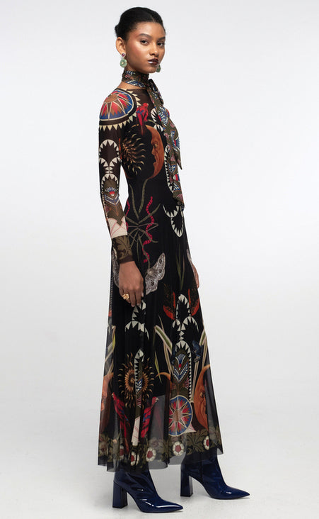 NOCTURNAL LONG DRESS