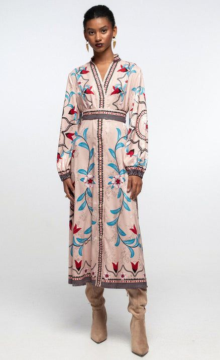 TULIP SHIRT DRESS
