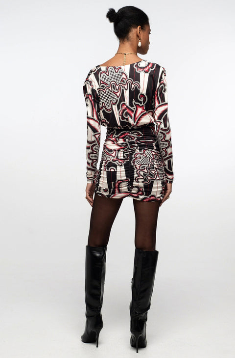 LYRICAL SHORT DRESS - Vesta Donna