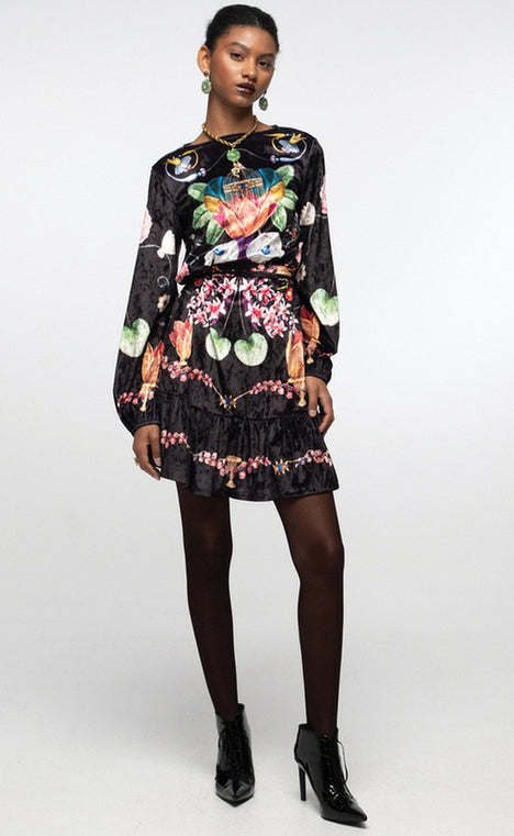 PRIMROSE SHORT DRESS - Vesta Donna